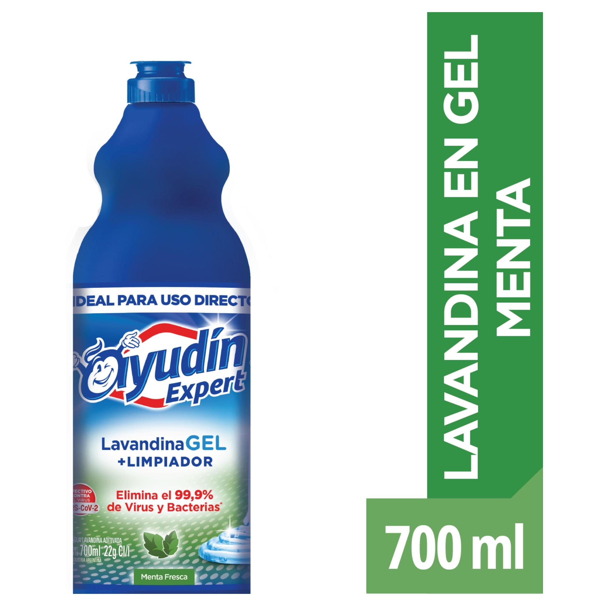 LAVANDINA GEL CON MENTA AYUDIN x 700 ml