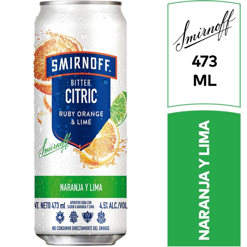 LATA SMIRNOFF NARANJA Y LIMA X473