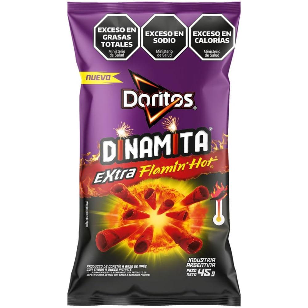 DORITOS DINAMITA EXTRA FLAMIN HOT 45g