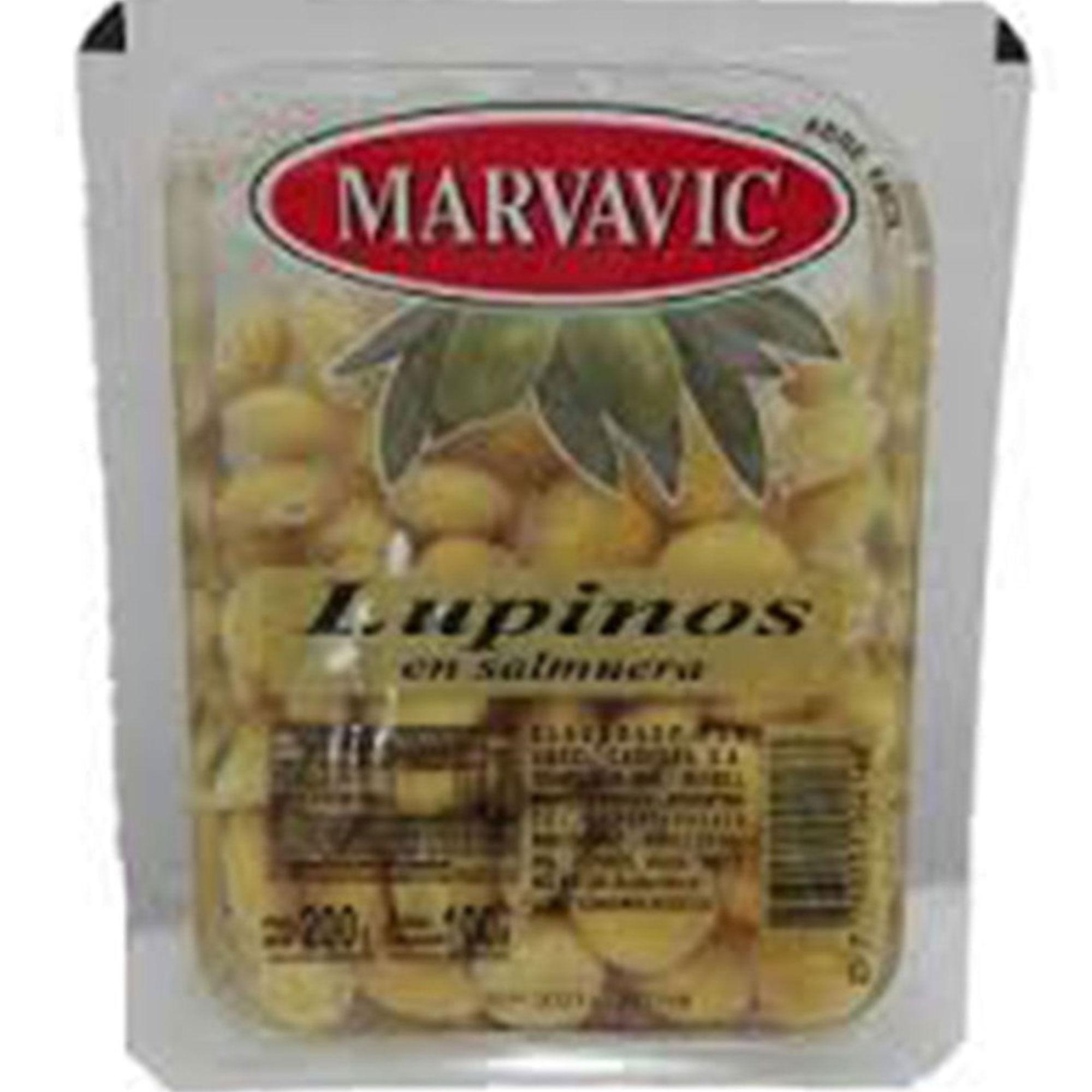 LUPINOS EN SALMUERA MARVAVIC x 200g