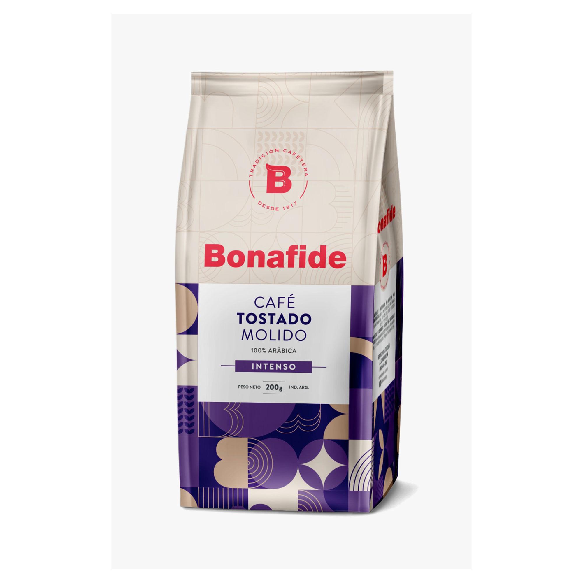 CAFE BONAFIDE TOSTADO INTENSO X200GRS