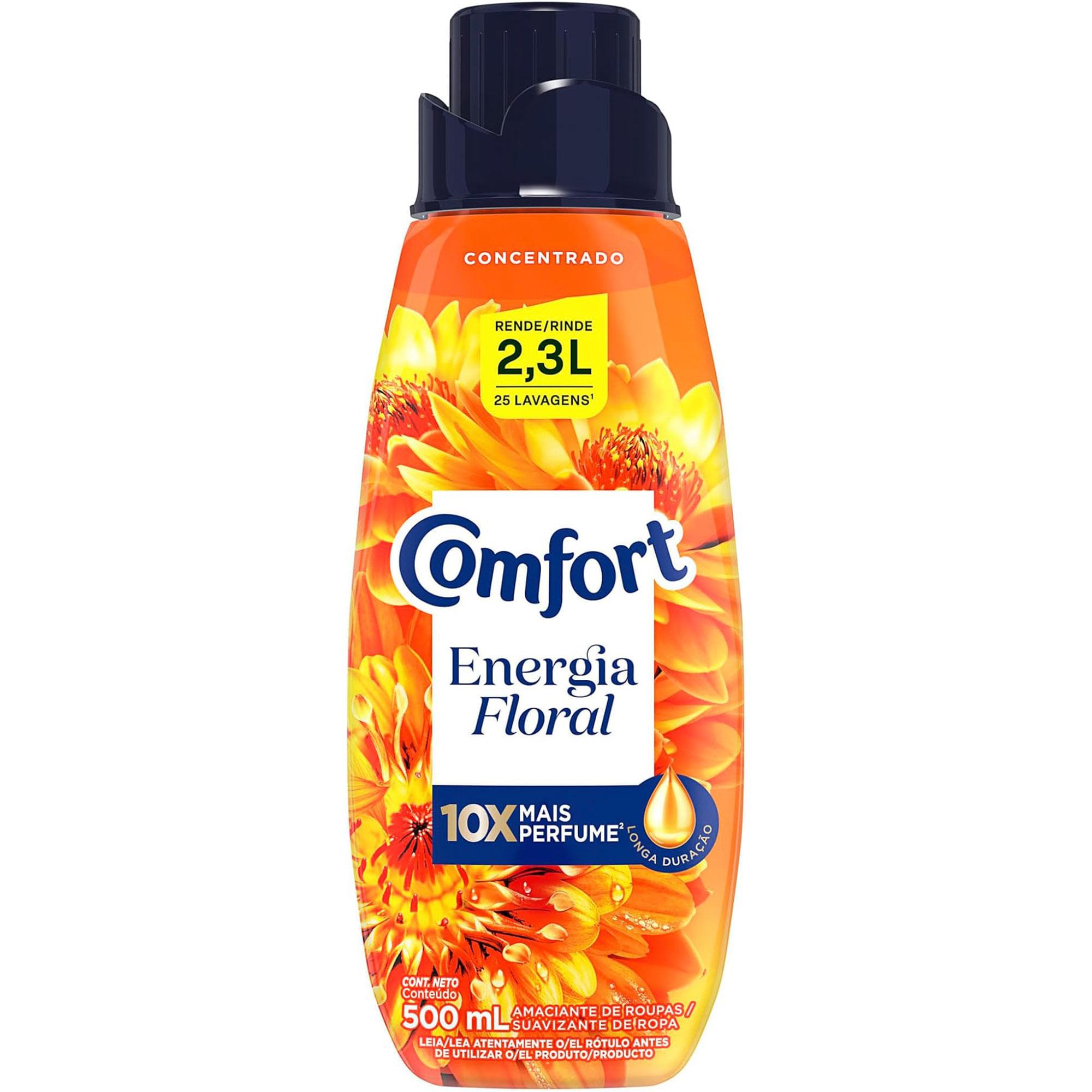 SUAVIZANTE ENERGIA FLORAL COMFORT x 500ml