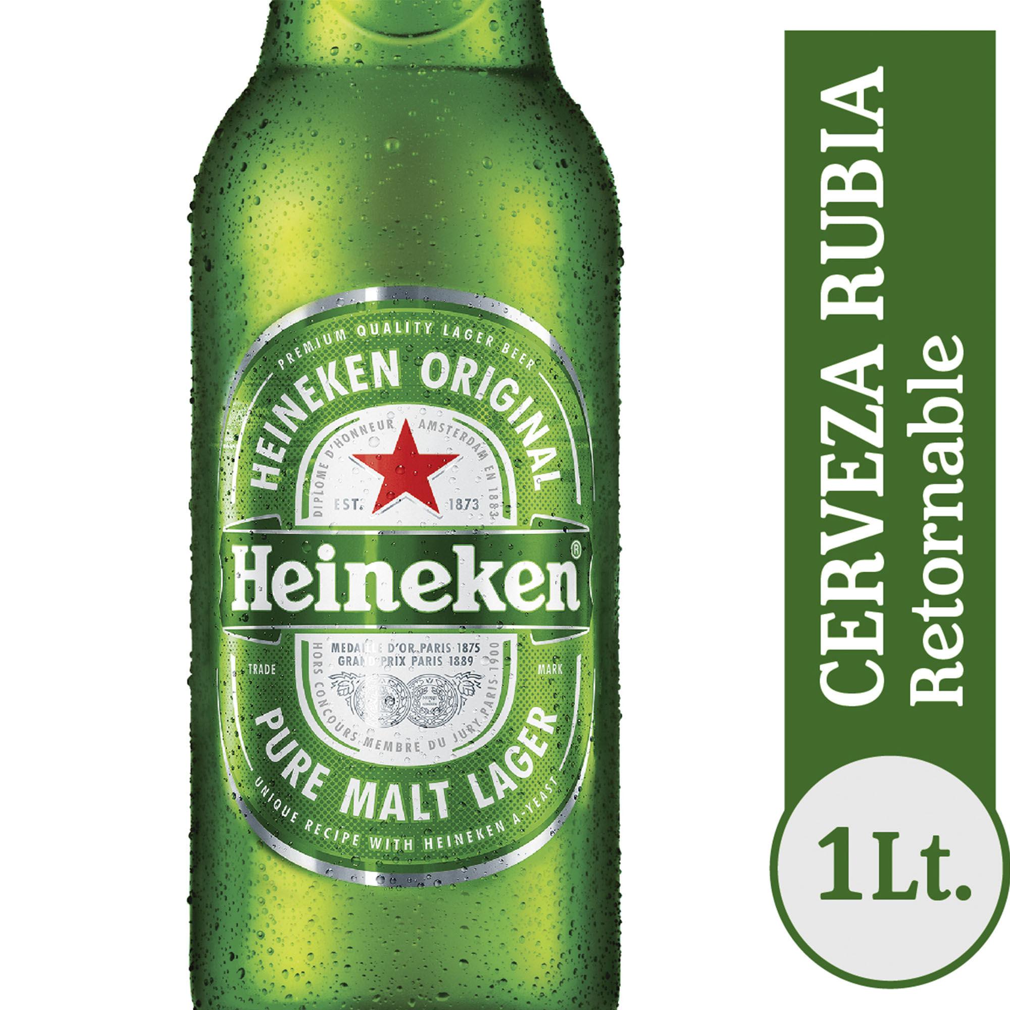 CERVEZA HEINEKEN x 1L