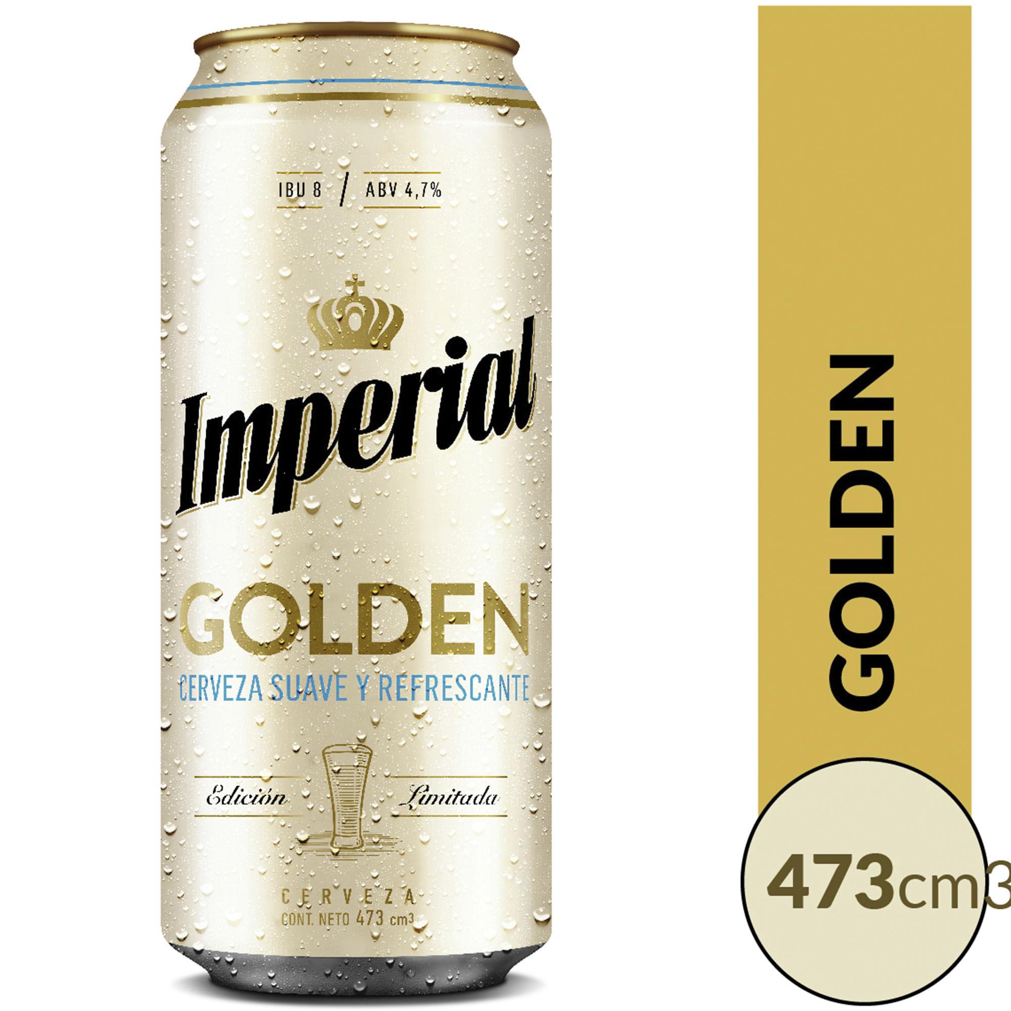 CERVEZA IMPERIAL GOLDEN x 473ml