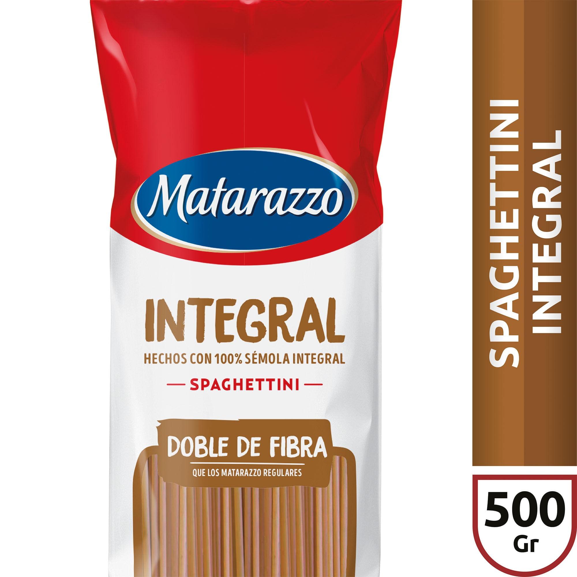 SPAGHETTINI INTEGRAL MATARAZZO x 500g