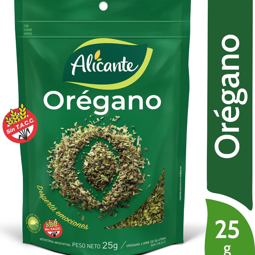 OREGANO ALICANTE SIN TACC x 25g