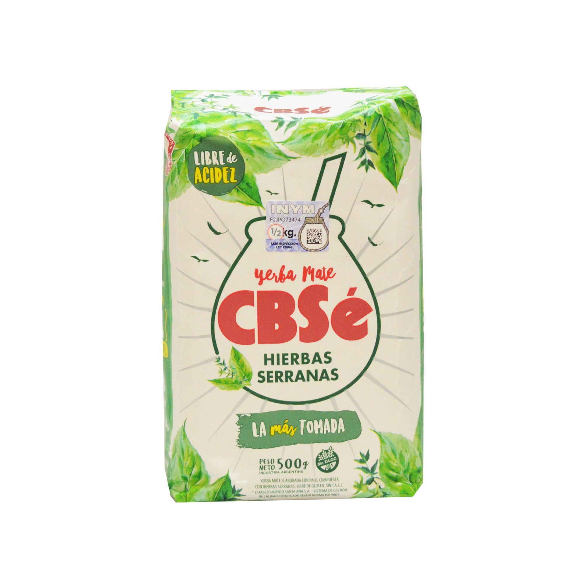 YERBA HIERBAS SERRANAS CBSE x 500g