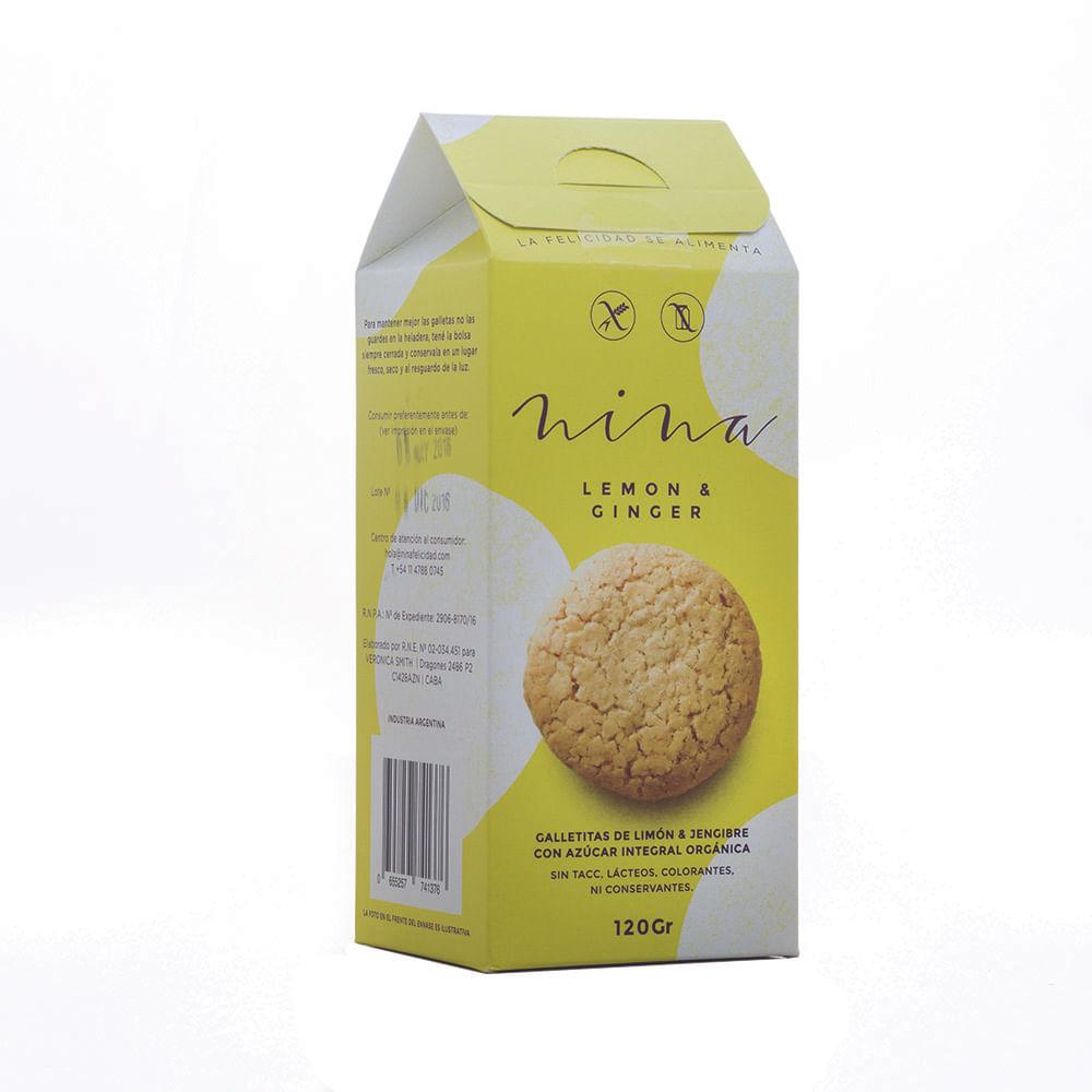 GALLETITAS SIN AZUC LEMON NINA 120GR