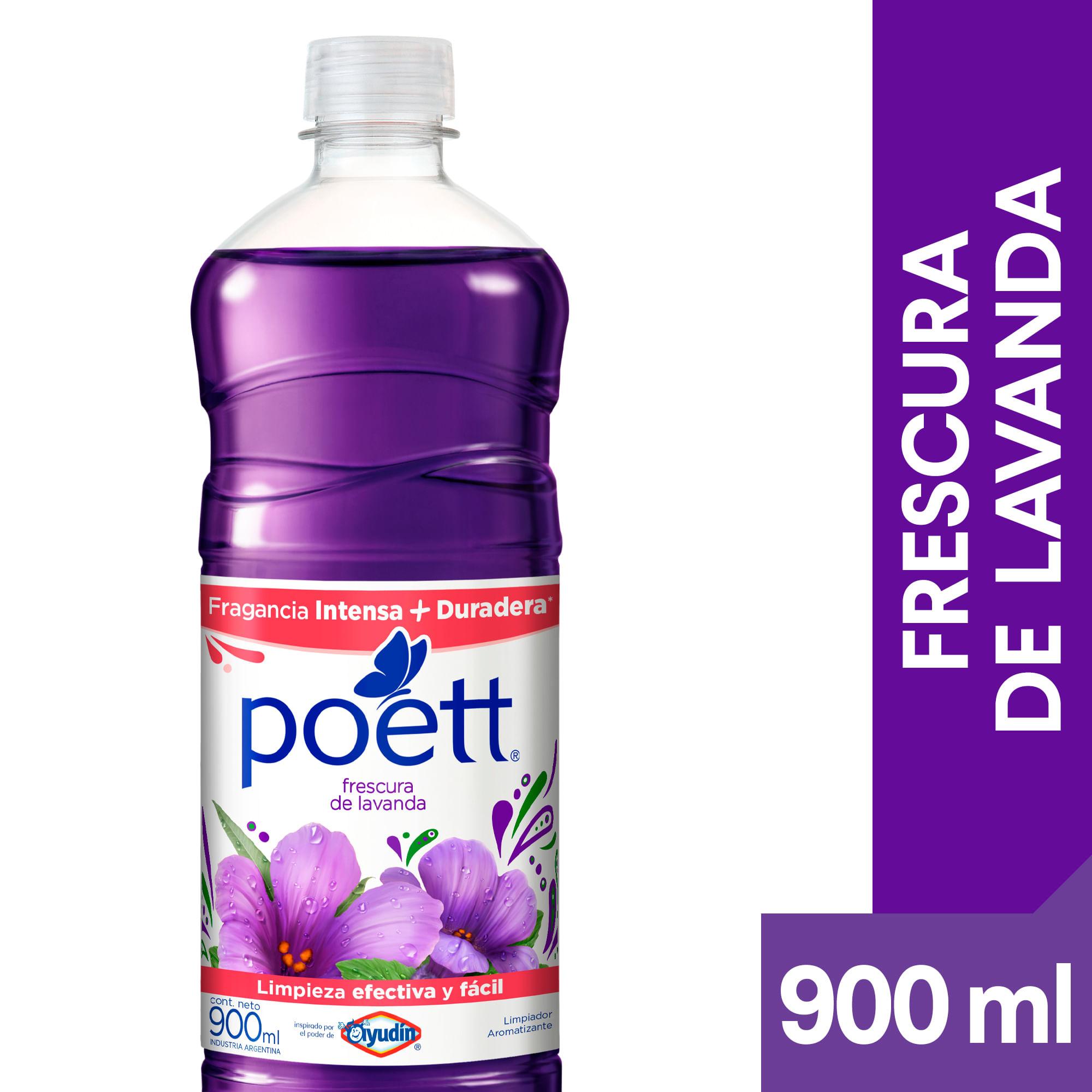 LIMPIADOR LIQUIDO LAVANDA POETT x 900ml