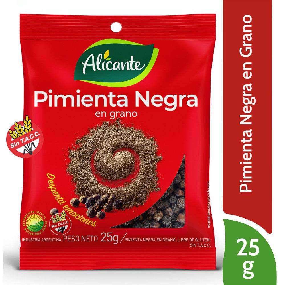 PIMIENTA NEGRA GRANO S/TACC ALICANTE x 25g