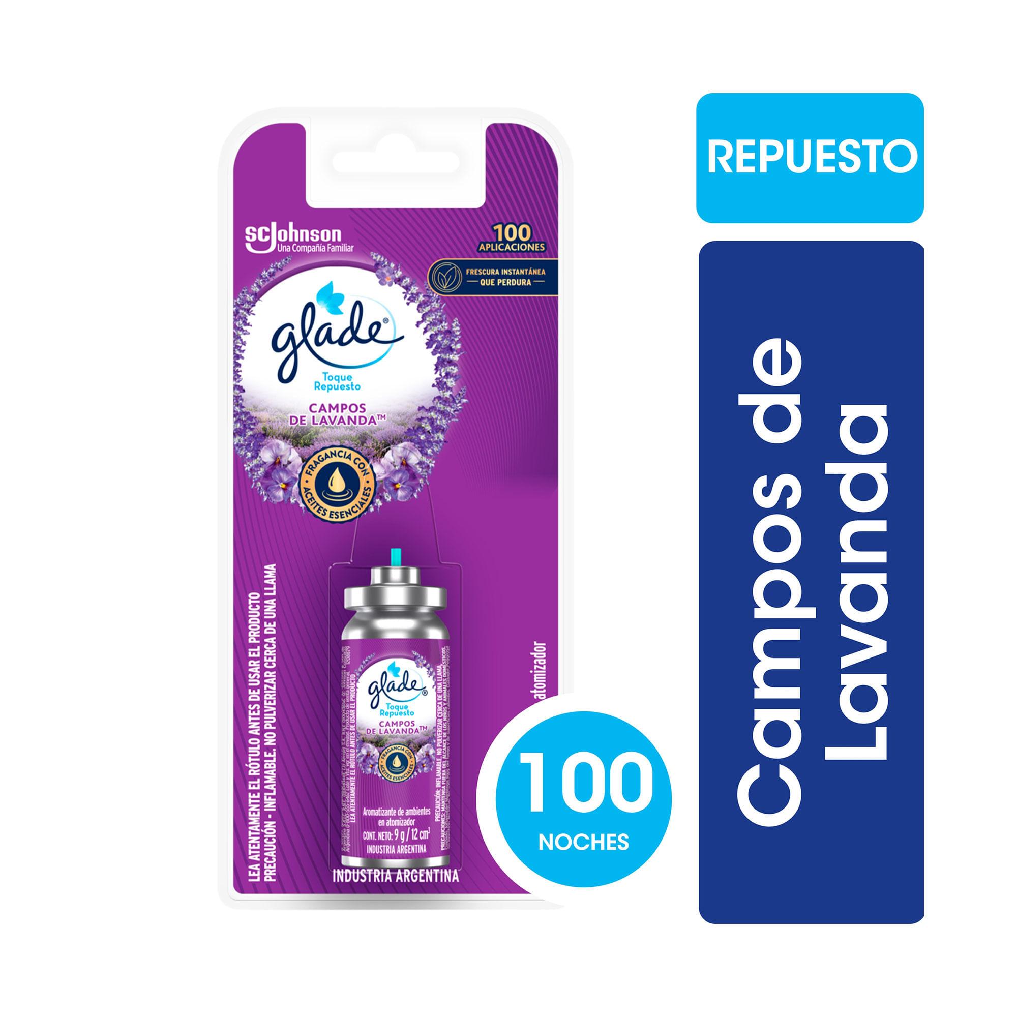 TOQUE REP GLADE CAMPOS DE LAVANDA x 9g