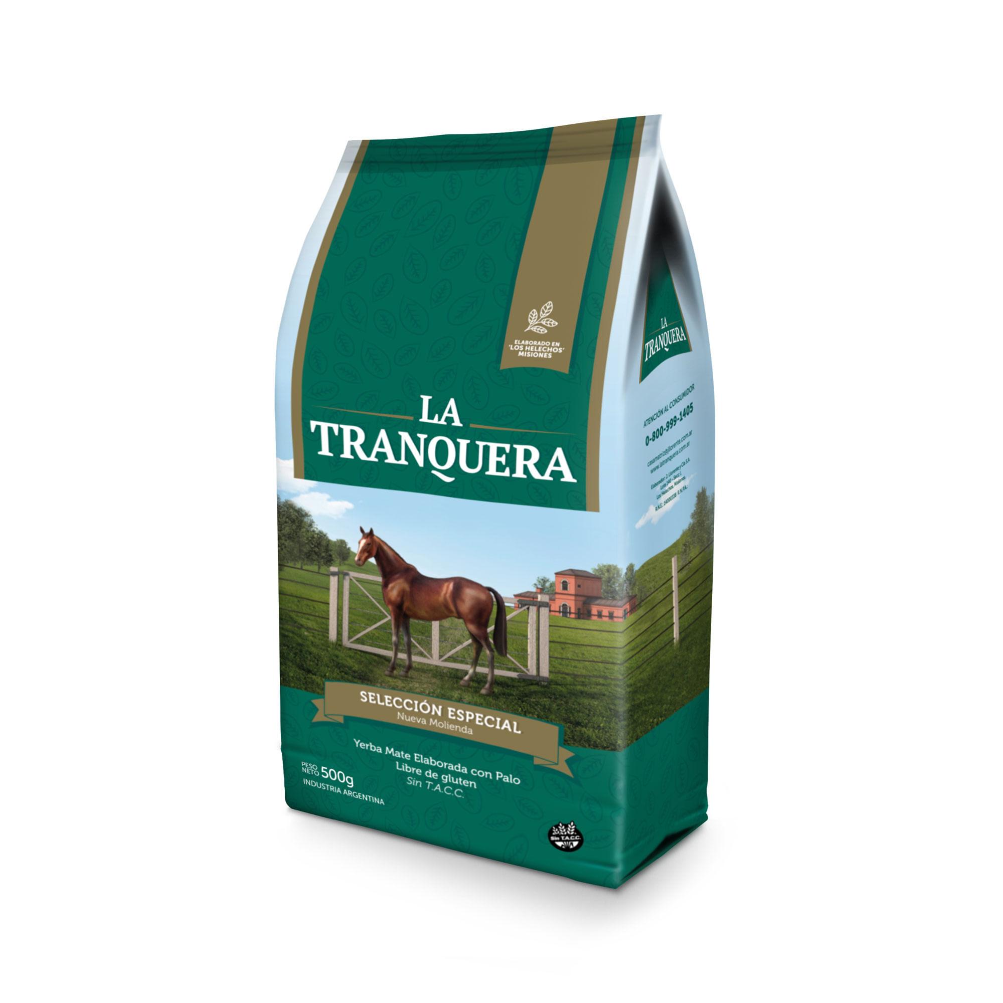YERBA LA TRANQUERA SELEC TRADICIONAL x 500g