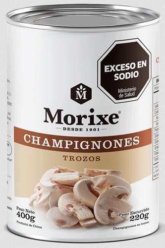 CHAMPIGNONES TROZOS MORIXE 400GR