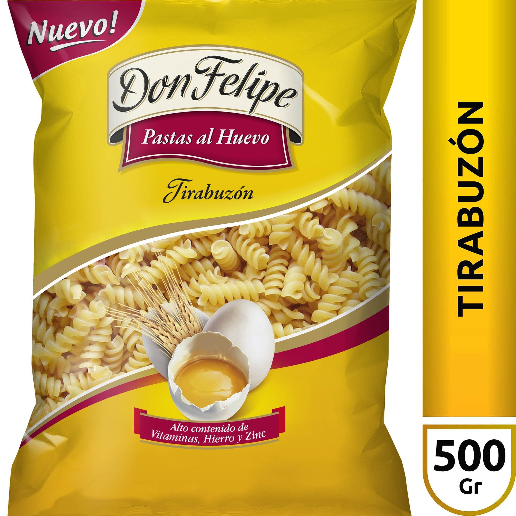 FIDEOS TIRABUZON DON FELIPE X500