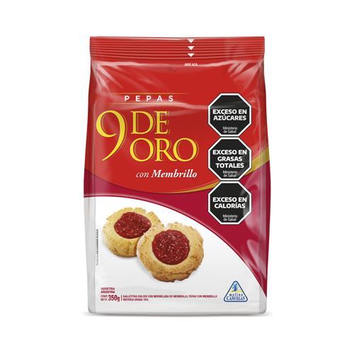 GALLETITAS 9 DE ORO PEPAS x 350g