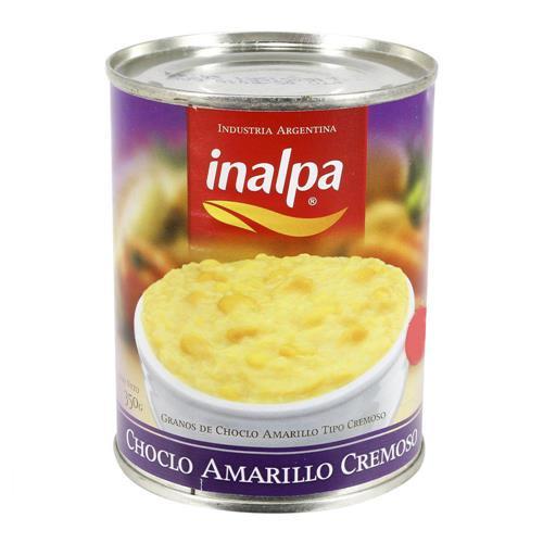 CHOCLO AMARILLO CREM INALPA x 350gs
