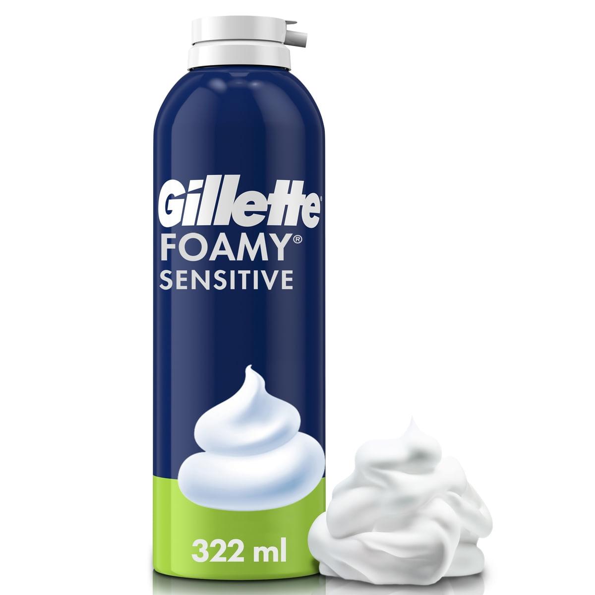 ESPUMA FOAMY SENSITIVE GILLETTE x 312g