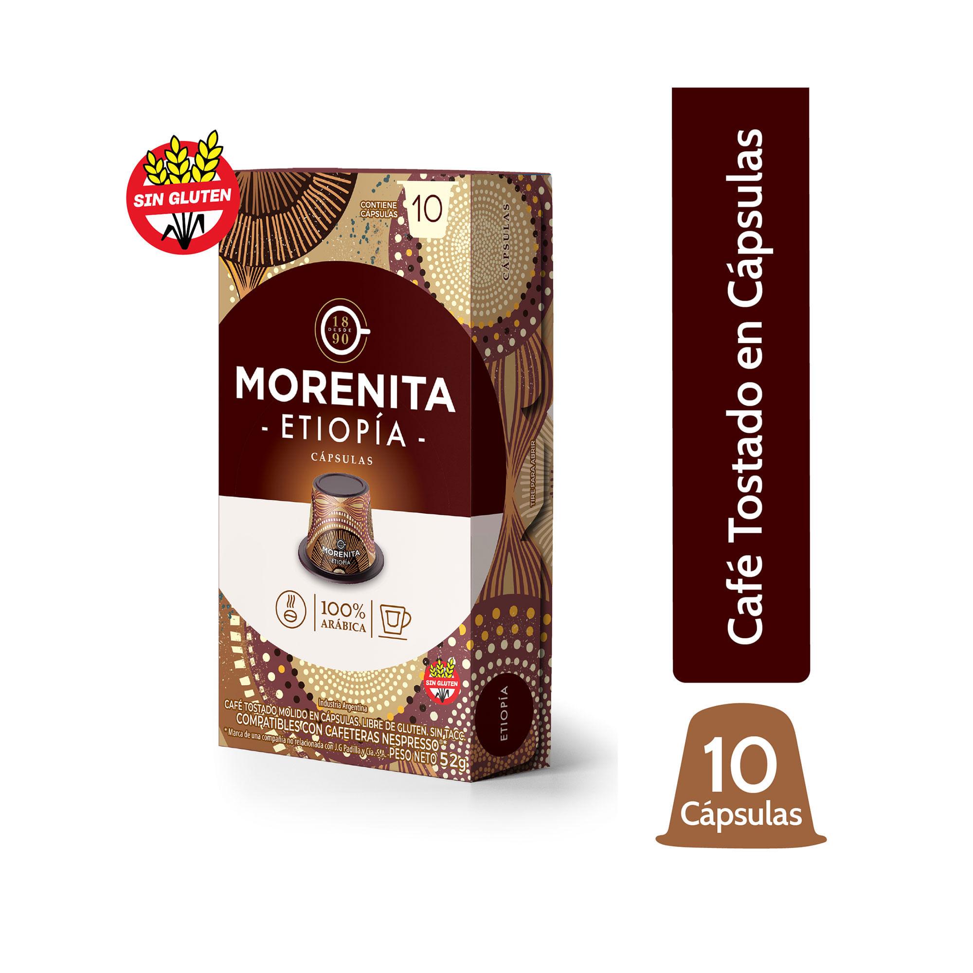 CAPSULA ETIOPIA LA MORENITA x10uni