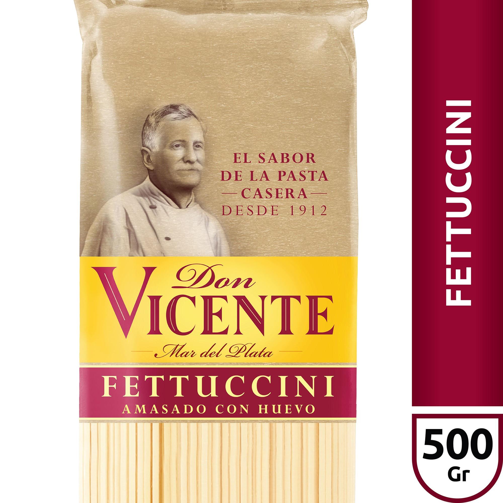 FIDEOS FETTUCCINI DON VICENTE x 500g