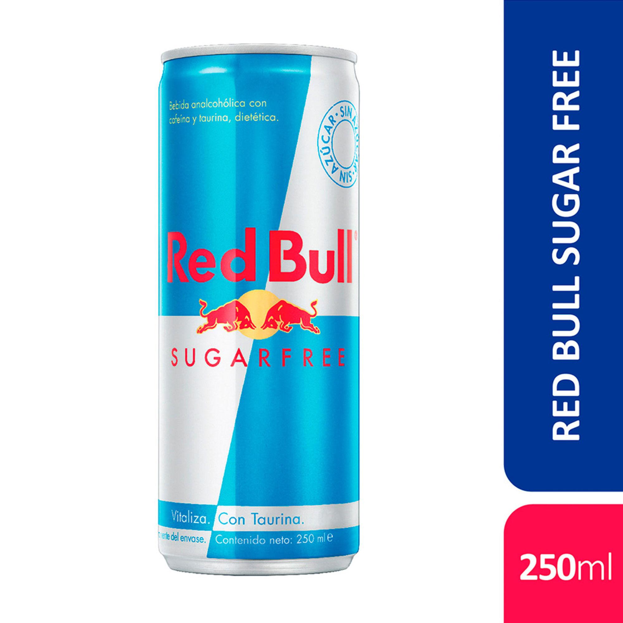 ENERGIZANTE RED BULL SUGAR FREE x 250ml
