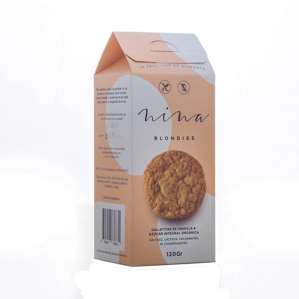 GALLETITAS VAINILLA NINA BLONDIES x 120g