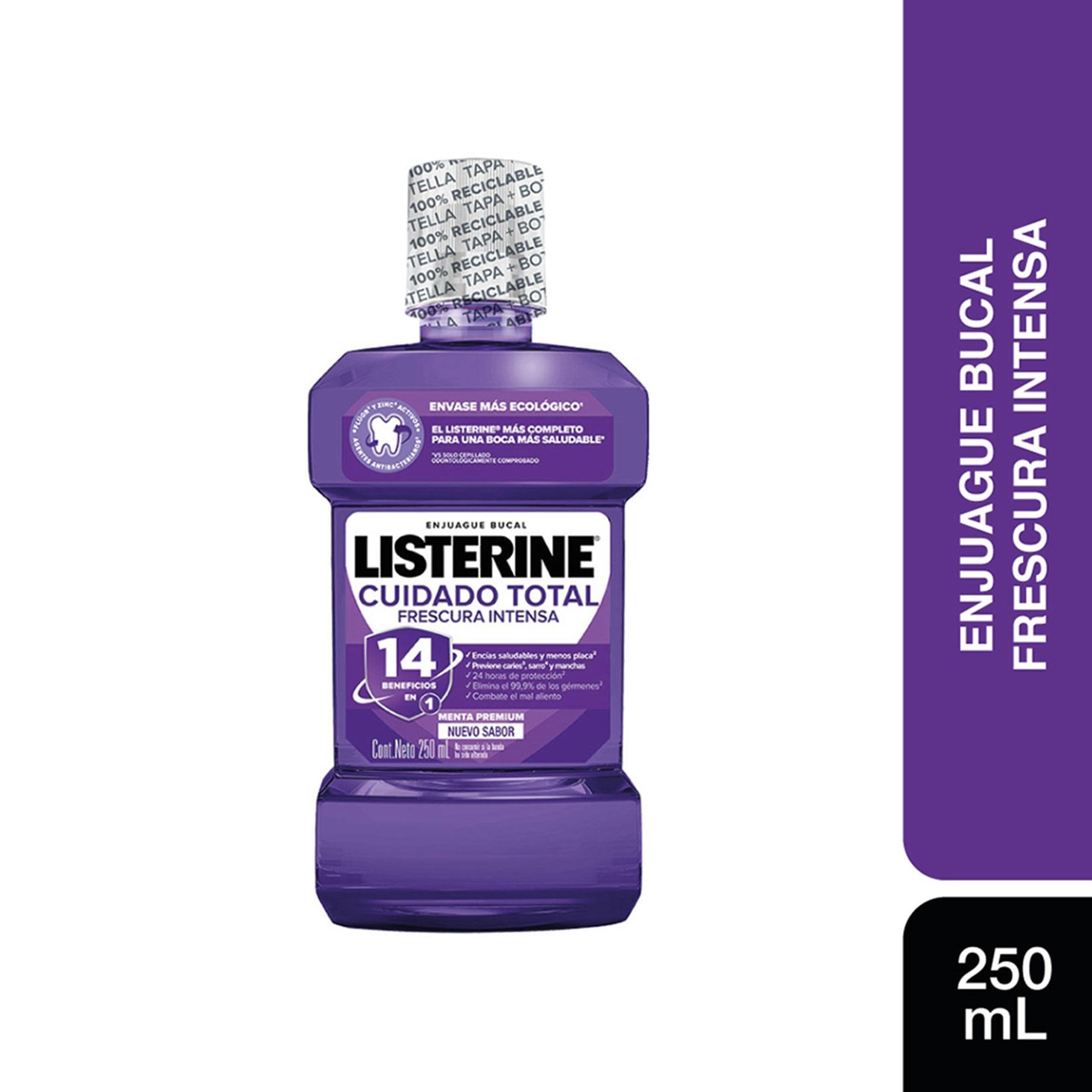 ENJUAGUE BUCAL C.TOTAL FRESC INTENSA LISTERINE x250ml