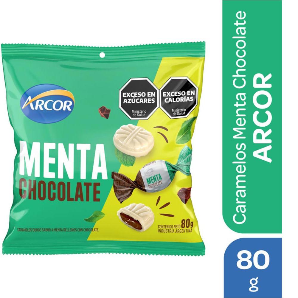 CARAMELOS MENTA CHOCOLATE ARCOR X80GRS
