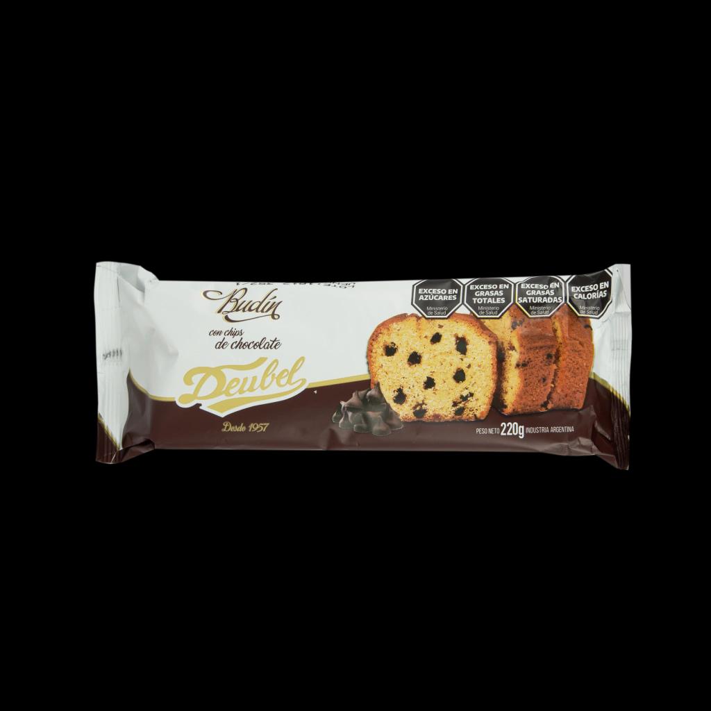 BUDIN CON CHIPS CHOCOLATE DEUBEL x 250 g