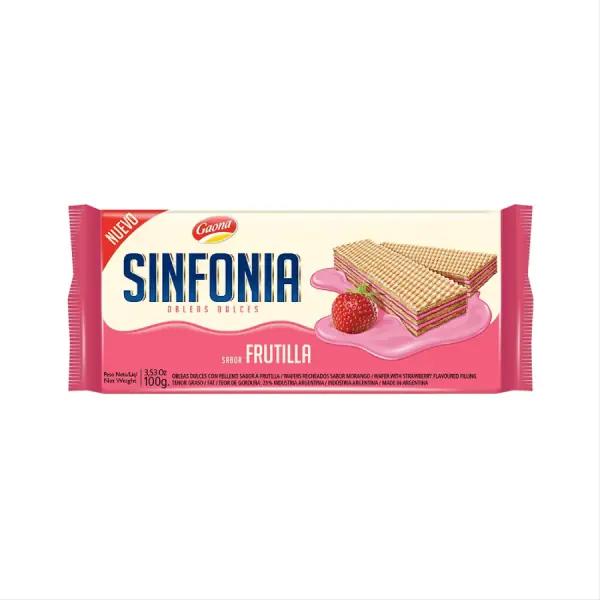 GALLETITAS SINFONIA FRUTILLA GAONA x 100g