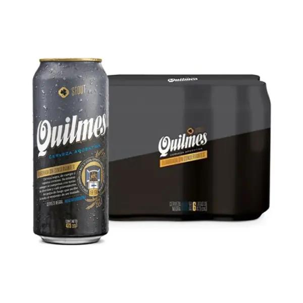 CERVEZA QUILMES STOUT 473cc x 6u