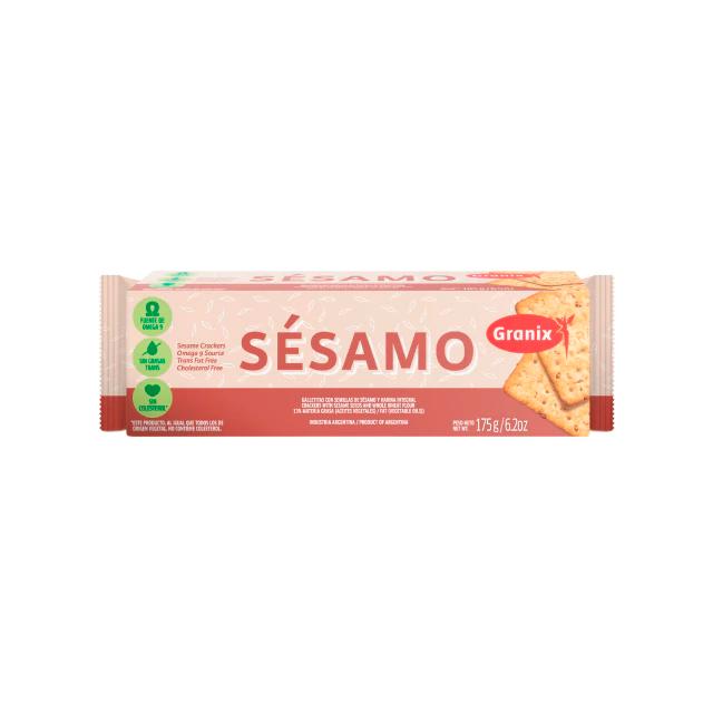 GALLETITAS GRANIX CRACKERS SESAMO x 185 g