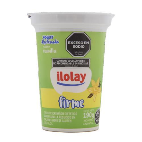 YOGUR DESC VAINILLA ILOLAY X 190g
