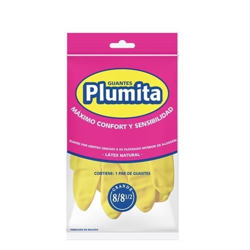 GUANTES PLUMITA GRANDES x u
