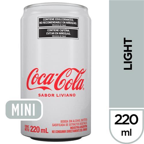 COCA COLA LIGHT x 220ml