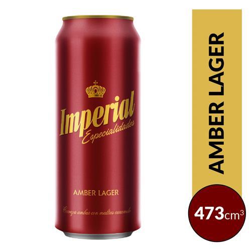 CERVEZA IMPERIAL AMBER LAGER x 473ml