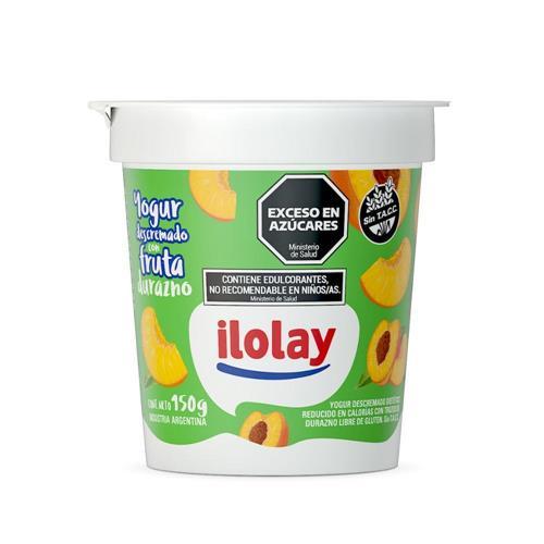 YOGUR DESC c/TROZOS DURAZNO ILOLAY150gr
