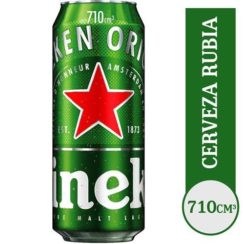 CERVEZA HEINEKEN LATA 473cc PACK x 6u