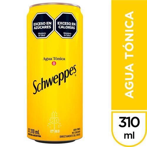 SCHWEPPES AGUA TONICA x 310ml