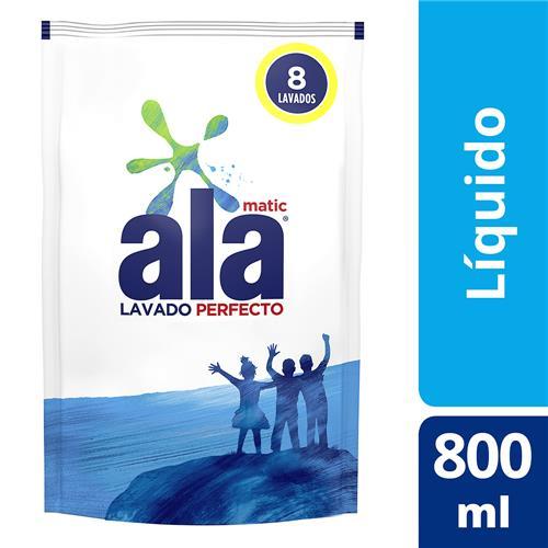 JABON LIQUIDO ALA MATIC LAV PERFECTO DP x800ml