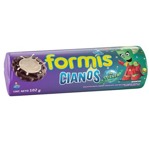 GALLETITAS FORMIS BLACK x102g