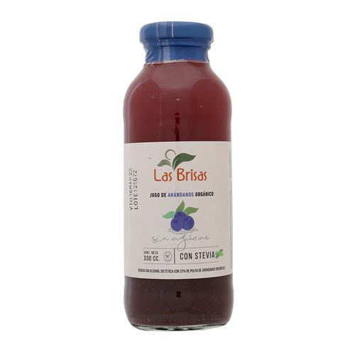 JUGO ORGANICO ARANDANOS LAS BRISAS x 300ml