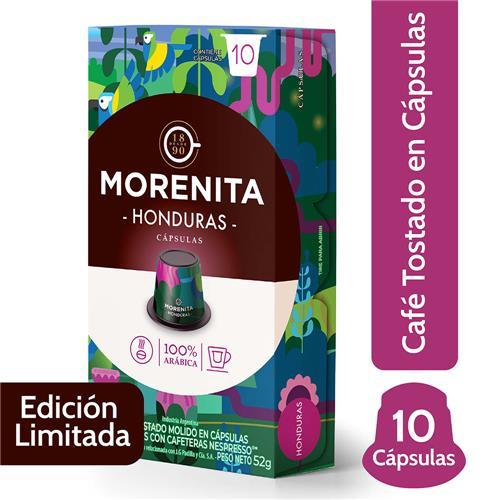 CAPSULA LA MORENITA HONDURAS x10uni