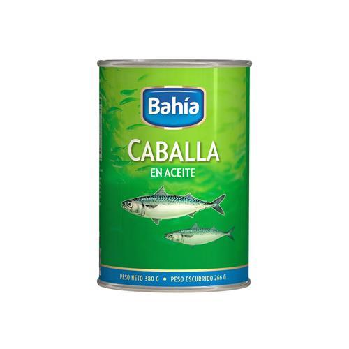 CABALLA DESM EN ACEITE Y AGUA BAHIA 170gr