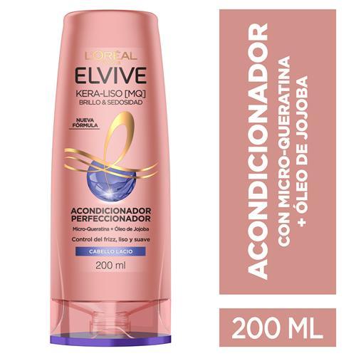 ACONDICIONADOR KERA LISO BRILLO ELVIVE x 200 ml