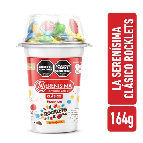 YOGUR CLASICO NAT C/ROCKLETS x 164gr