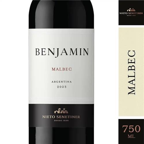 VINO MALBEC BENJAMIN x750ml