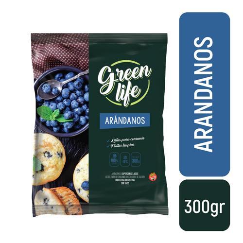 ARANDANOS CONGELADOS GREEN LIFE x 300g
