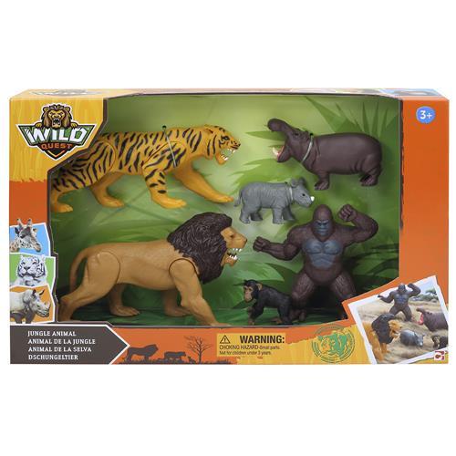 SET ANIMALES SELVA X6