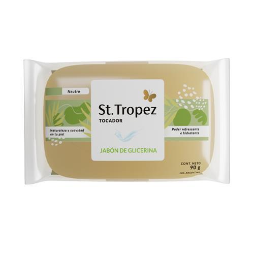 JABON GLICERINA NEUTRO ST TROPEZ x 90 g