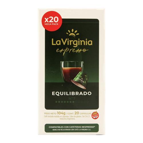 CAPSULAS LA VIRGINIA EQUILIBRADO X 20U
